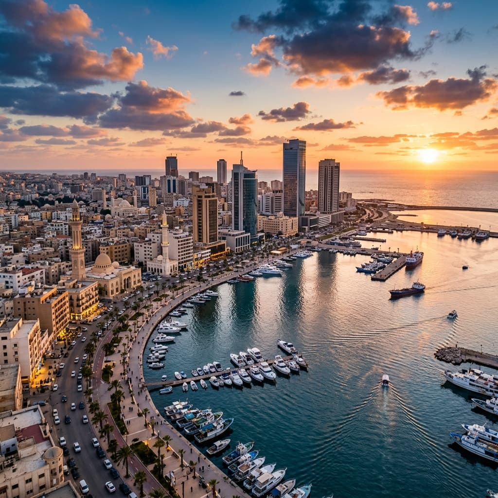 Tripoli waterfront